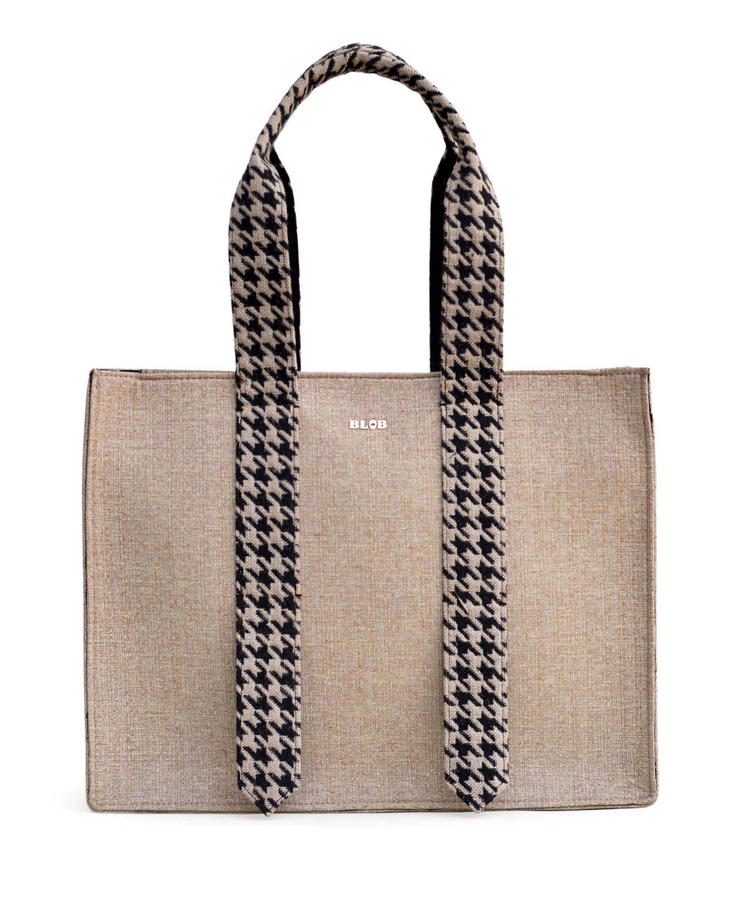 Laptop Tote - Classic Beige