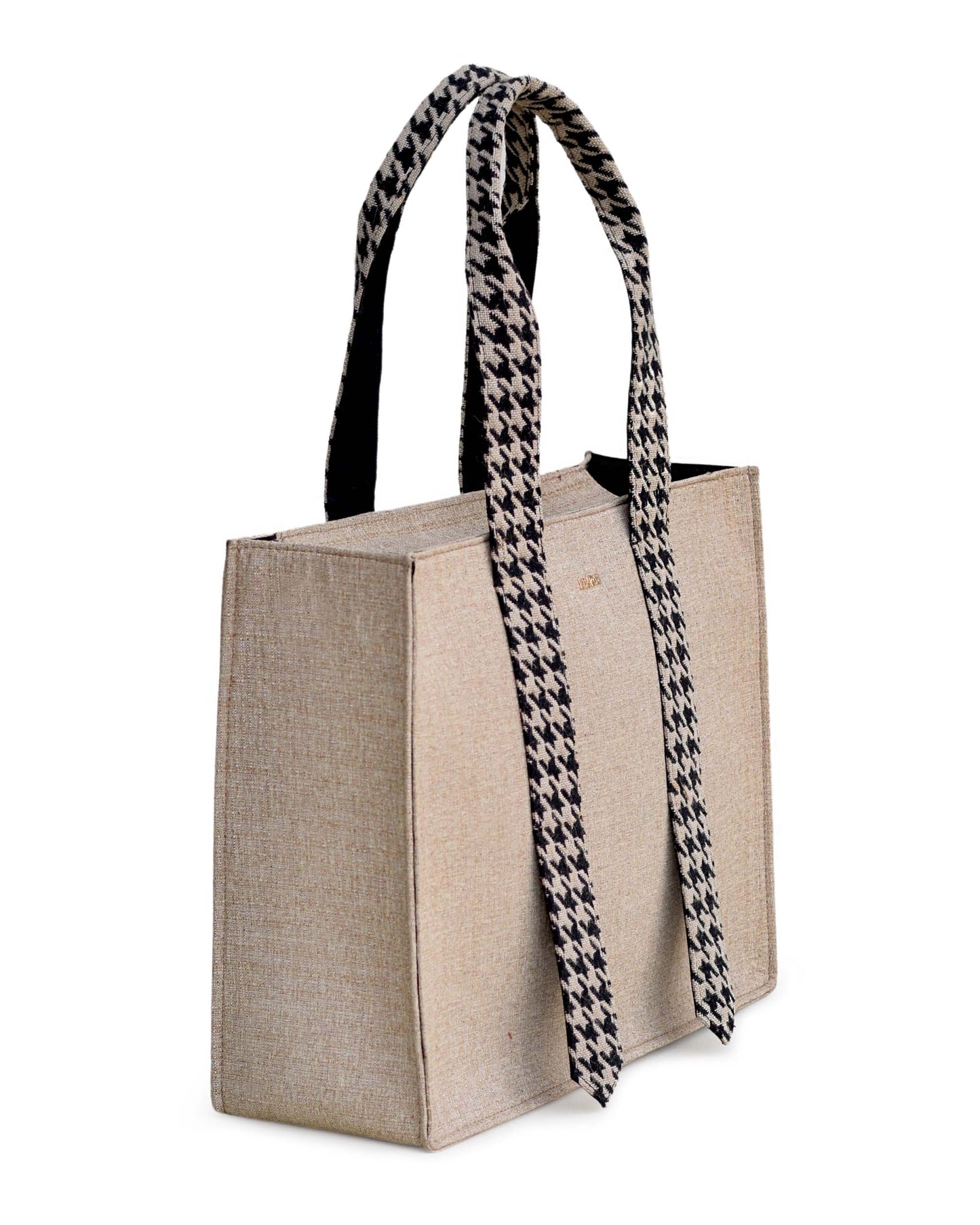 Laptop Tote - Classic Beige