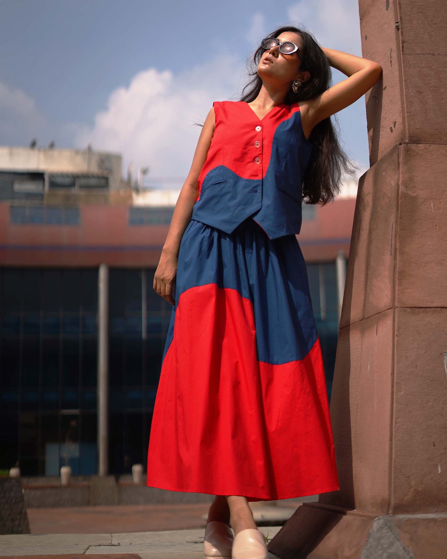 Burano Set - Red & Blue