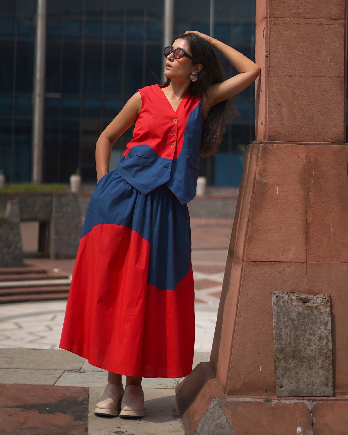 Burano Set - Red & Blue