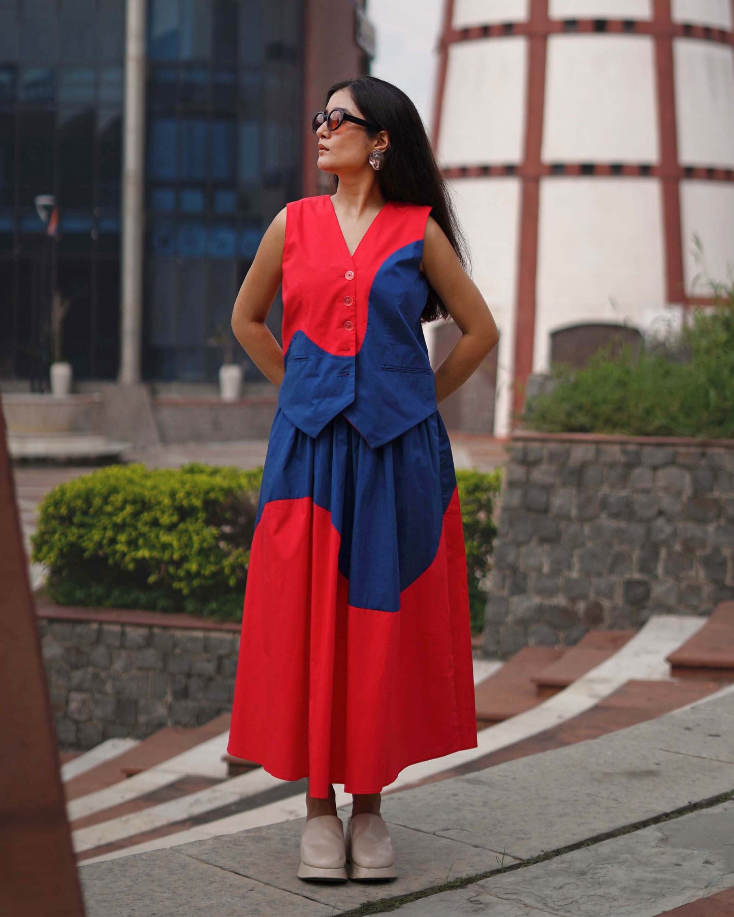 Burano Set - Red & Blue